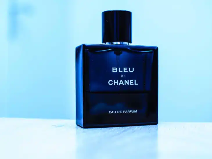 Bleu De Chanel perfume bottle