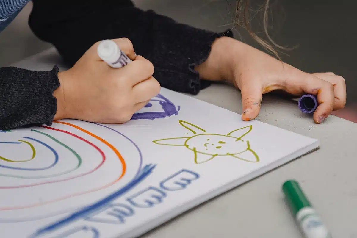 enfant créatif