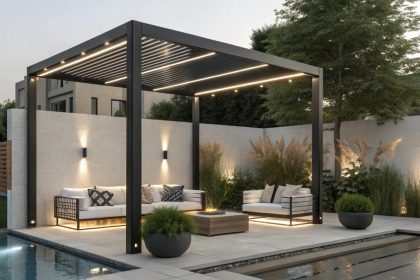 Pergola alu : quand design et confort se rencontrent dans votre jardin